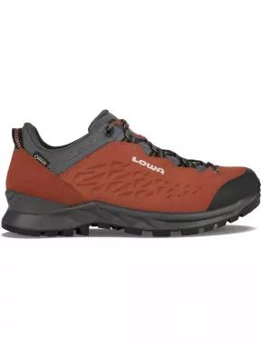 Lowa Lowa Explorer Gtx Lo férfi vízhatlan túracipő barna színben 1