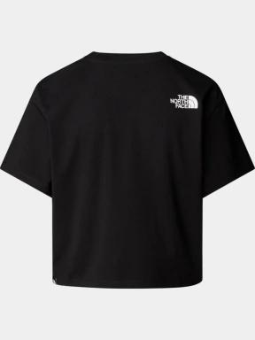 The North Face W S/S Easy Relaxed Cropped Tee női crop top fekete színben 3