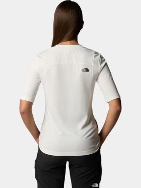 The North Face W S/S Lightrange Tee női rövid ujjú sport póló fehér színben 3