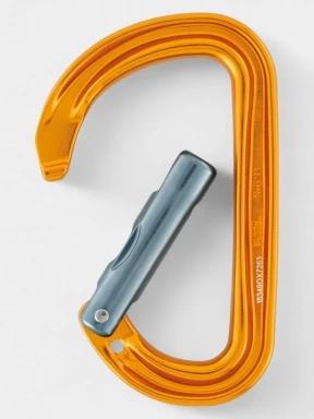Petzl Sm’D Wall karabiner sárga színben 3