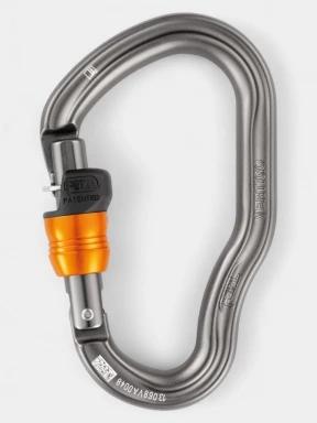 Petzl Vertigo Wire-Lock karabiner szürke színben 1