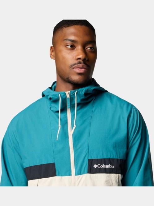 Columbia Spire Valley Hooded Windbreaker férfi széldzseki kék színben 6