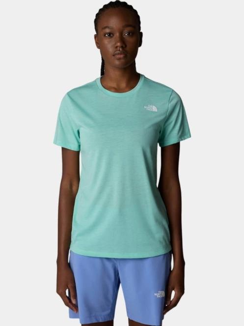 The North Face W Foundation S/S Half Dome Ca Graphic női rövid ujjú sport póló világoskék színben 2