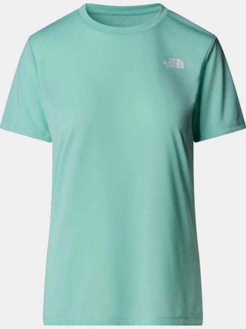 The North Face W Foundation S/S Half Dome Ca Graphic női rövid ujjú sport póló világoskék színben 5