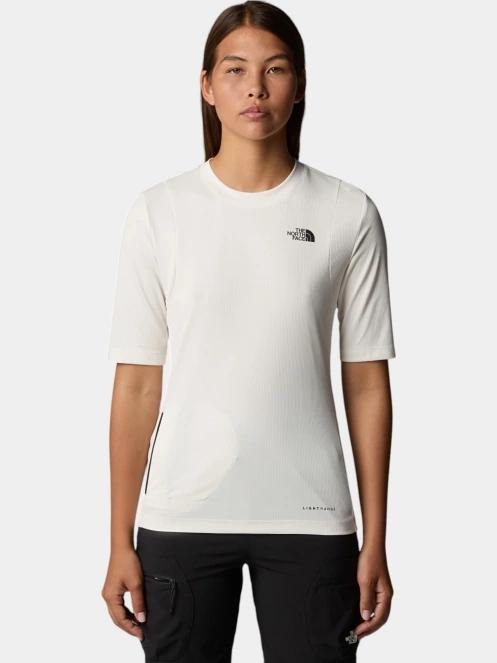 The North Face W S/S Lightrange Tee női rövid ujjú sport póló fehér színben 2