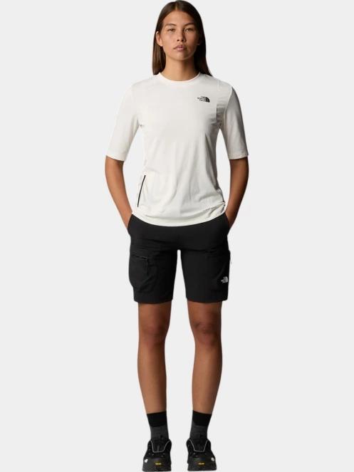 The North Face W S/S Lightrange Tee női rövid ujjú sport póló fehér színben 4