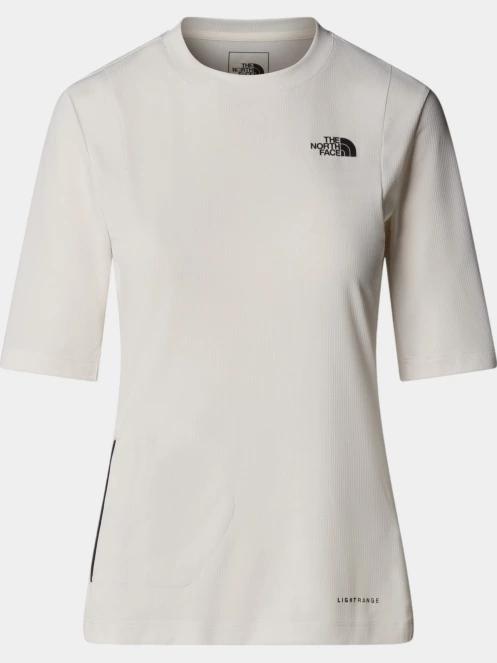 The North Face W S/S Lightrange Tee női rövid ujjú sport póló fehér színben 5