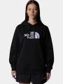 The North Face W Drew Peak Pullover Hoodie női kapucnis pulóver fekete színben 1