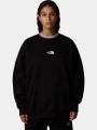 The North Face W Essential Oversize Crew női pulóver fekete színben 1