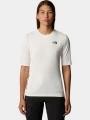 The North Face W S/S Lightrange Tee női rövid ujjú sport póló fehér színben 1